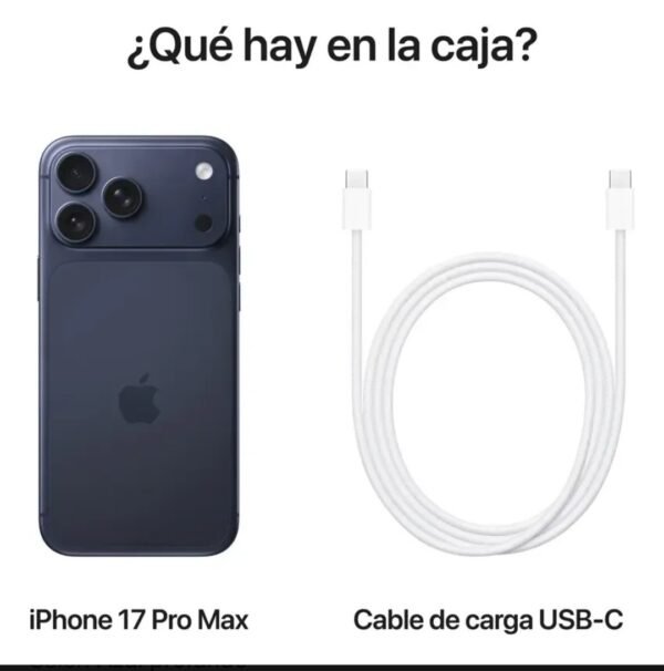 iPhone 17 PRO MAX 256 Azul